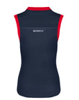 Fair Play Sleeveless Competition Top JUDY, Navy-Red