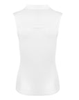 Fair Play Sleeveless Competition Top JUDY, White