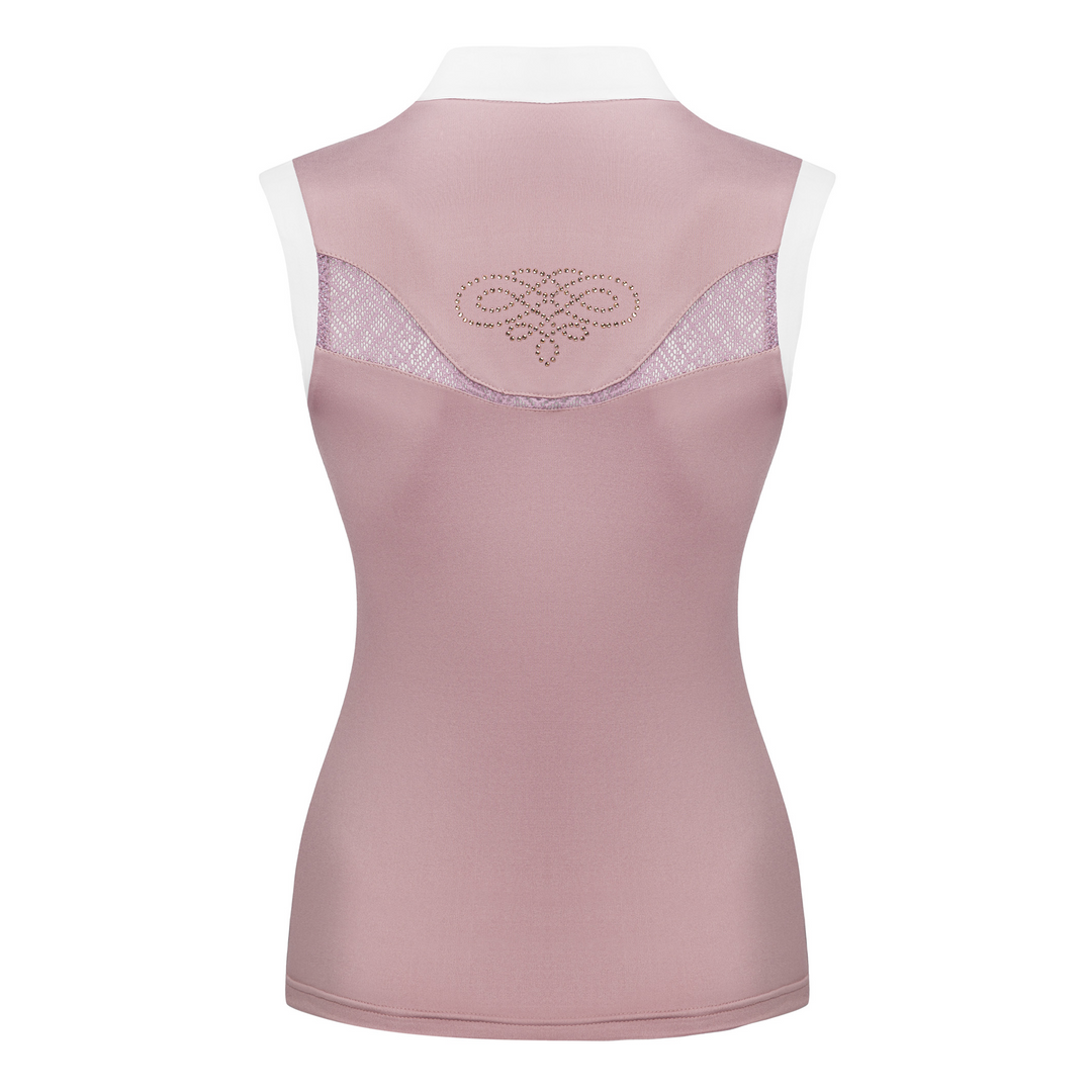 Fair Play Cecile Sleeveless Competition Shirt Rosegold, Dusty Pink