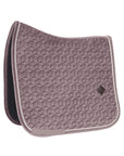 Kentucky Horsewear Saddle Pad Velvet Dressage, Light Purple