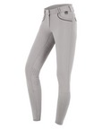 ELT Kassandra High Waist Full Grip Breeches, Stone Grey