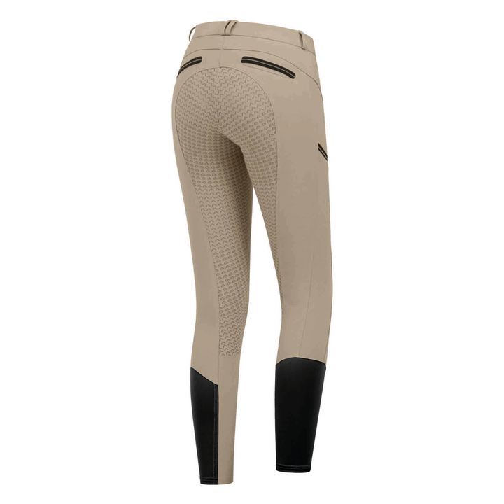 ELT Lucy Glam Mid Rise Full Seat Breeches, Toffee