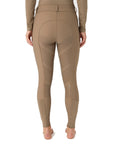 B Vertigo Patricia High Rise, Full Seat Thermo Winter Breeches, Shiitake Beige