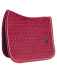 Kentucky Horsewear Saddle Pad Velvet Dressage Fuchsia Edition