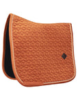 Kentucky Horsewear Saddle Pad Velvet Dressage Orange Edition