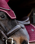 Kentucky Horsewear Saddle Pad Velvet Dressage Bordeaux Edition