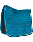 Kentucky Horsewear Saddle Pad Velvet Dressage Emerald Edition