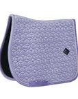 Kentucky Horsewear Saddle Pad Velvet Jumping, Purple