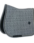 Kentucky Horsewear Saddle Pad Pied-de-Poule Jumping, Black