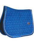 Kentucky Horsewear Saddle Pad Basic Velvet Jumping, Navy