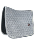 Kentucky Horsewear Saddle Pad Basic Velvet Dressage, Grey