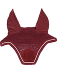 Kentucky Horsewear Fly Veil Wellington Velvet, Bordeaux