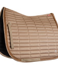 B Vertigo Quinn Dressage Saddle Pad, Shiitake Beige