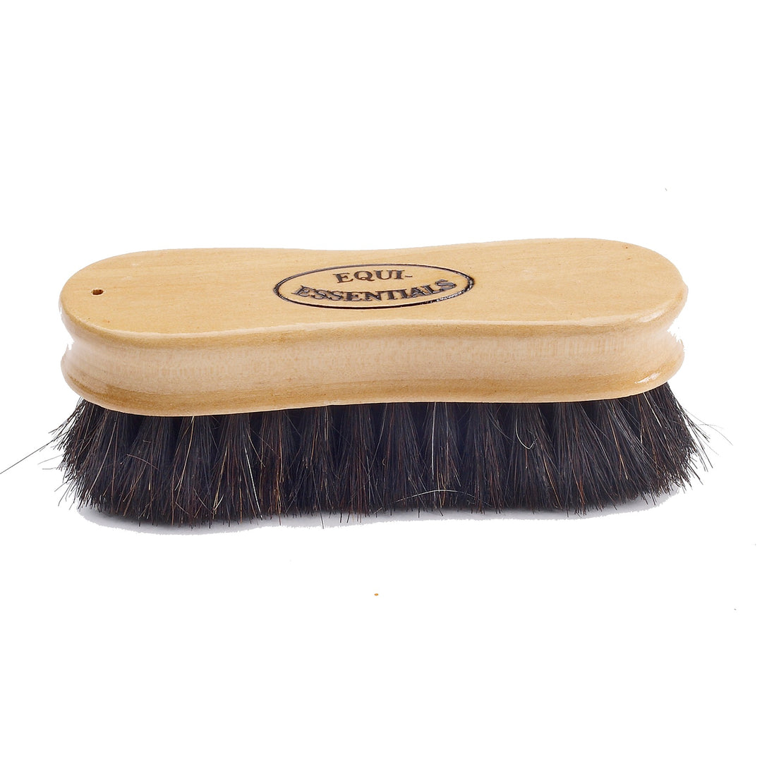 Equi-Essentials Wood Back Face Brush, Horse Hair