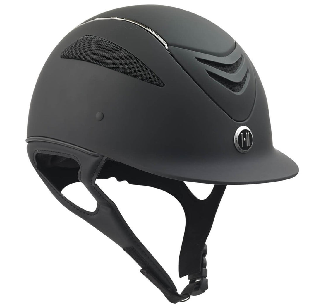 One K™ Defender Chrome Stripe Helmet, Black Matte CS