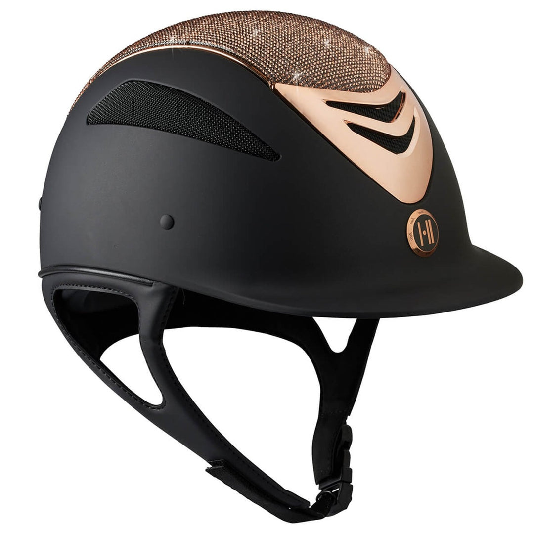 One K™ Defender Glamour Rose Gold Helmet, Black Matte