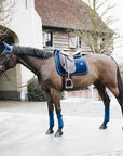 Kentucky Horsewear Saddle Pad Basic Velvet Dressage, Navy