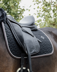 Kentucky Horsewear Skin Friendly Saddle Pad Dressage Star Quilting Black