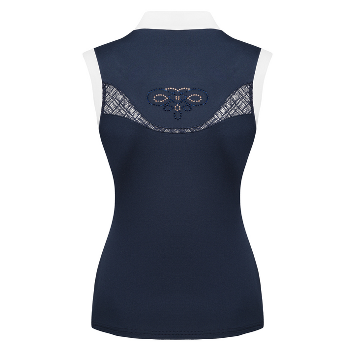 Fair Play Cecile Sleeveless Competition Shirt Rosegold, Navy
