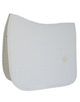 Kentucky Horsewear Saddle Pad Fishbone Dressage White Edition