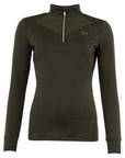 BR Half Zip-Up Pullover Bregje Ladies, Rosin