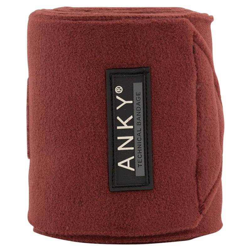 ANKY® Fleece Bandages ATB222001, New Maroon