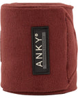 ANKY® Fleece Bandages ATB222001, New Maroon