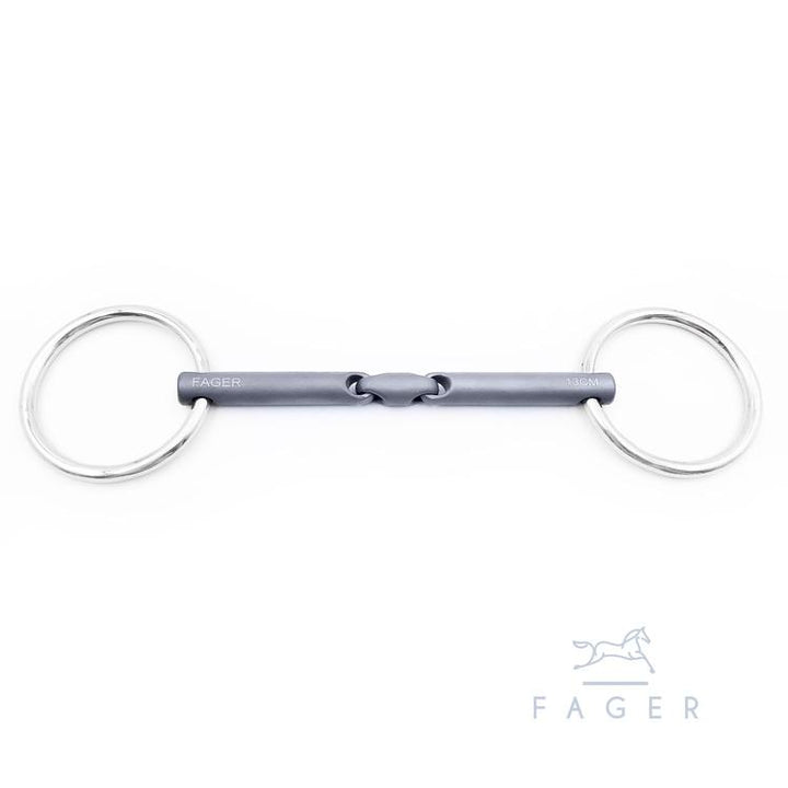 Fager Madeleine Titanium Double Jointed Loose Rings
