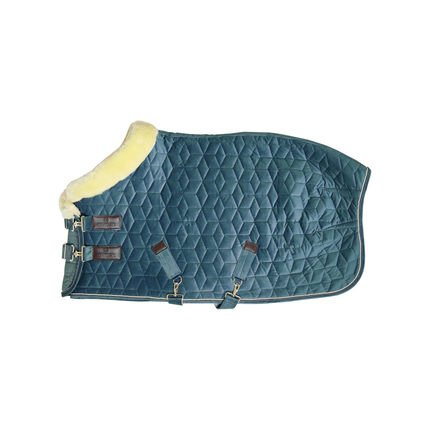 Kentucky Horsewear Show Rug Velvet 160g, Emerald