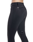 EGO7 Dressage Normal Waist Full Grip Breeches, Black