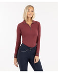 ANKY® Long Sleeve Polo Shirt ATC222201, New Maroon