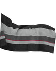 Kentucky Horsewear Heavy Fleece Rug Square Stripes, Black/Grey