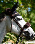 Kentucky Horsewear Faux Sheepskin Noseband Cover