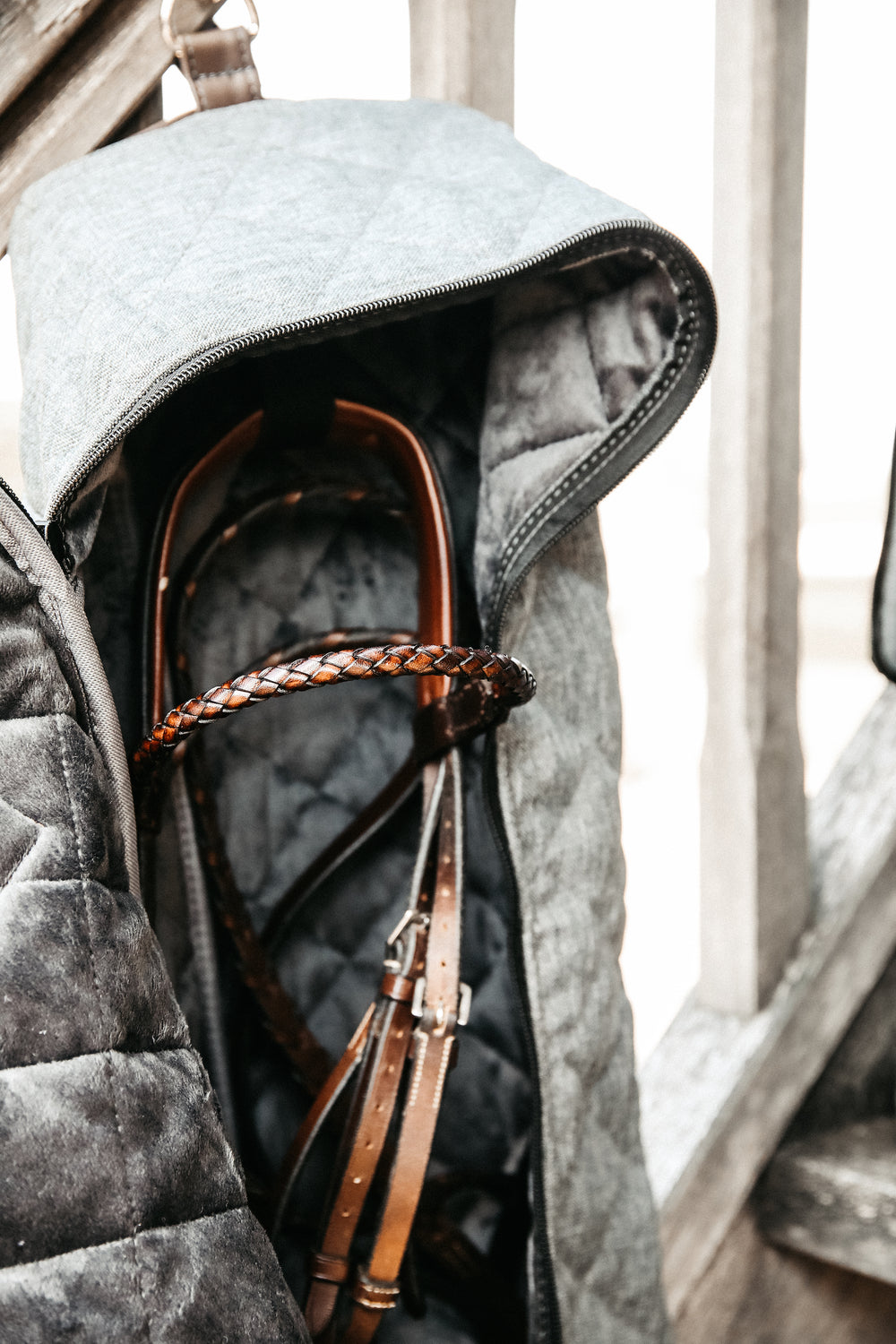 Equestrian-inspired and versatile, The Bridle Bag from the runway