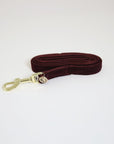 Kentucky Dog Lead Corduroy, Bordeaux