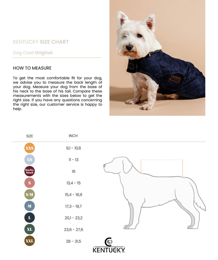 Kentucky Dog Coat, Bordeaux