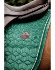 Kentucky Horsewear Saddle Pad Velvet Jumping Dark Green Edition