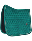 Kentucky Horsewear Saddle Pad Velvet Dressage Dark Green Edition