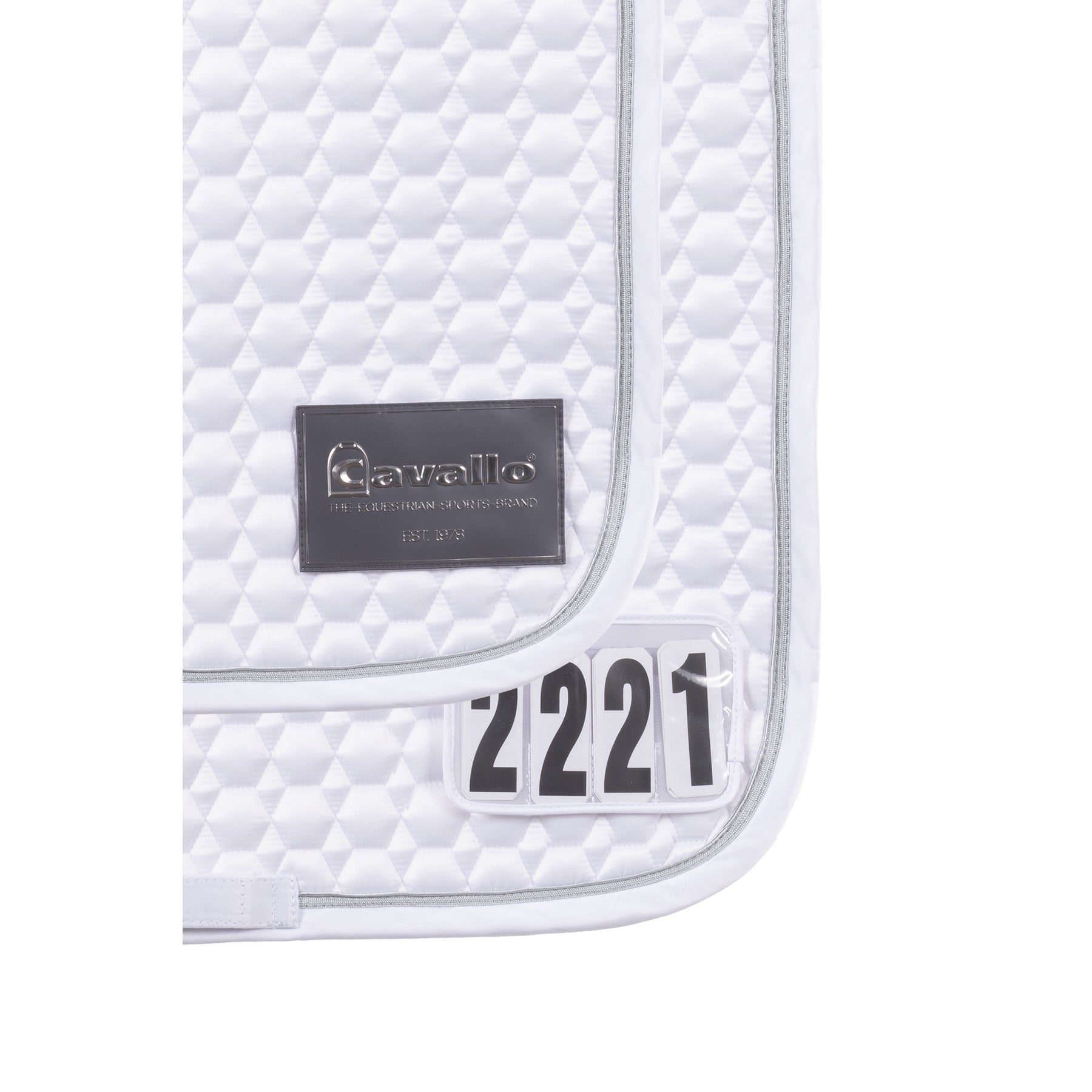 Cavallo JOLLY Jump Saddle Pad, White