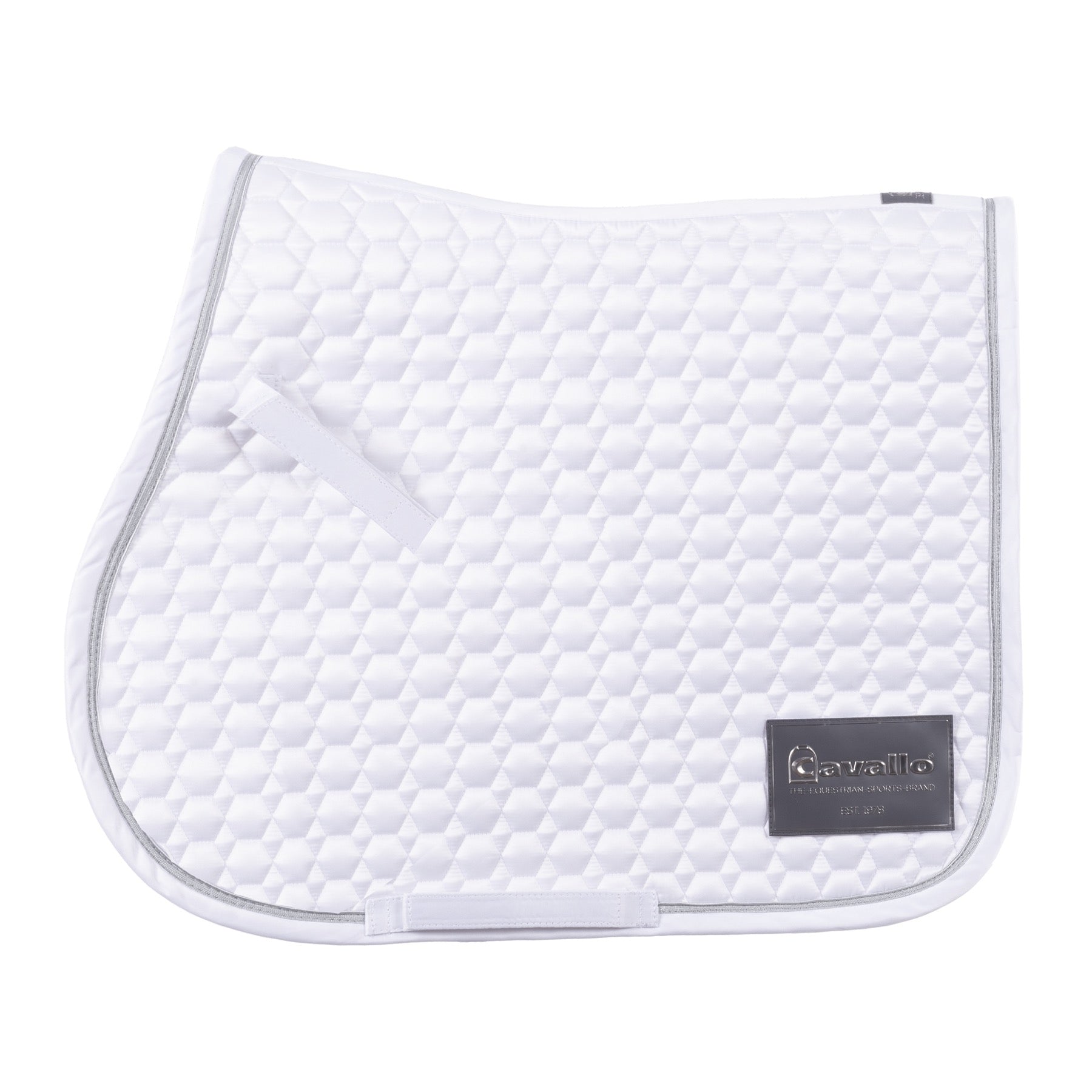 Cavallo JOLLY Jump Saddle Pad, White