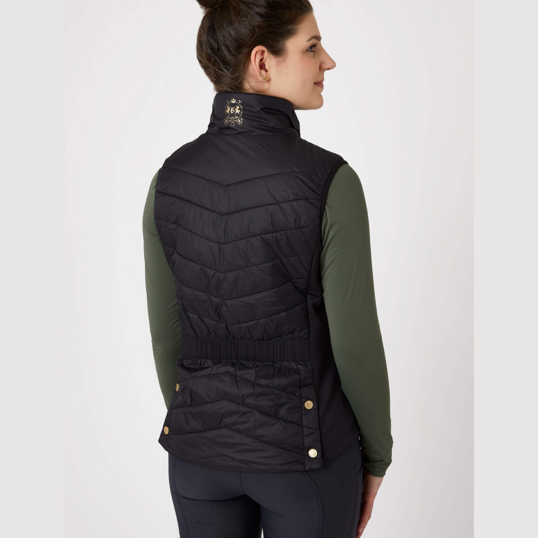 B Vertigo Adriana Womens Hybrid Vest, Anthracite Gray