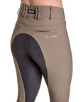 Cavallo Celine X Full Grip, High Rise Breeches, Taupe-Graphite