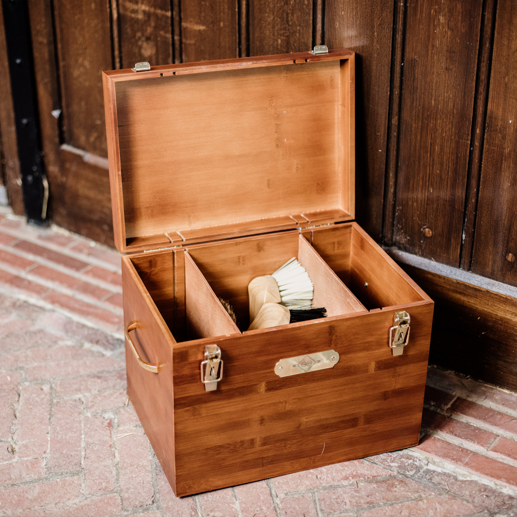 Kentucky Horsewear Tack Box Set, Brown