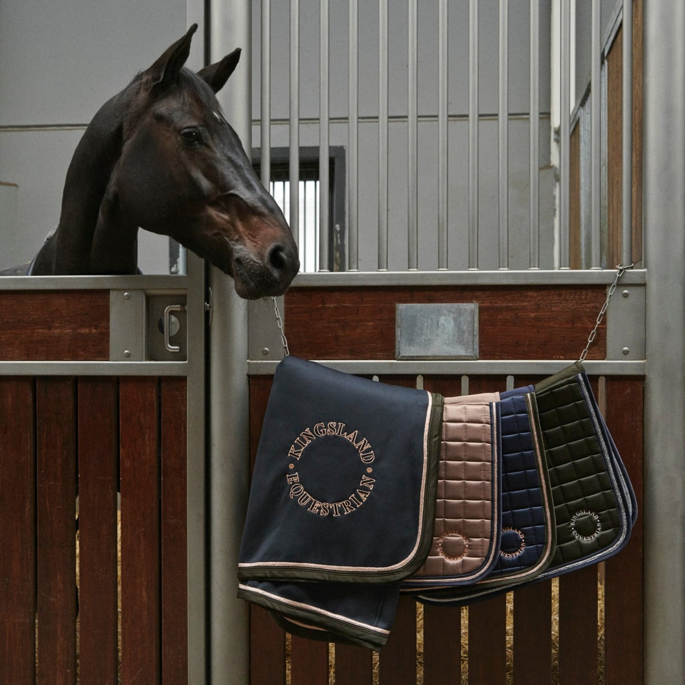 Kingsland Sofia Show Rug, Navy