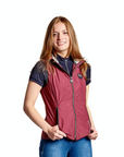 Cavallo DIARA Light Ladies Waistcoat, Dark Raspberry