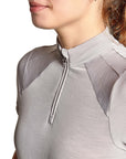 Cavallo DANIKA Ladies Training Shirt, Cloud Grey