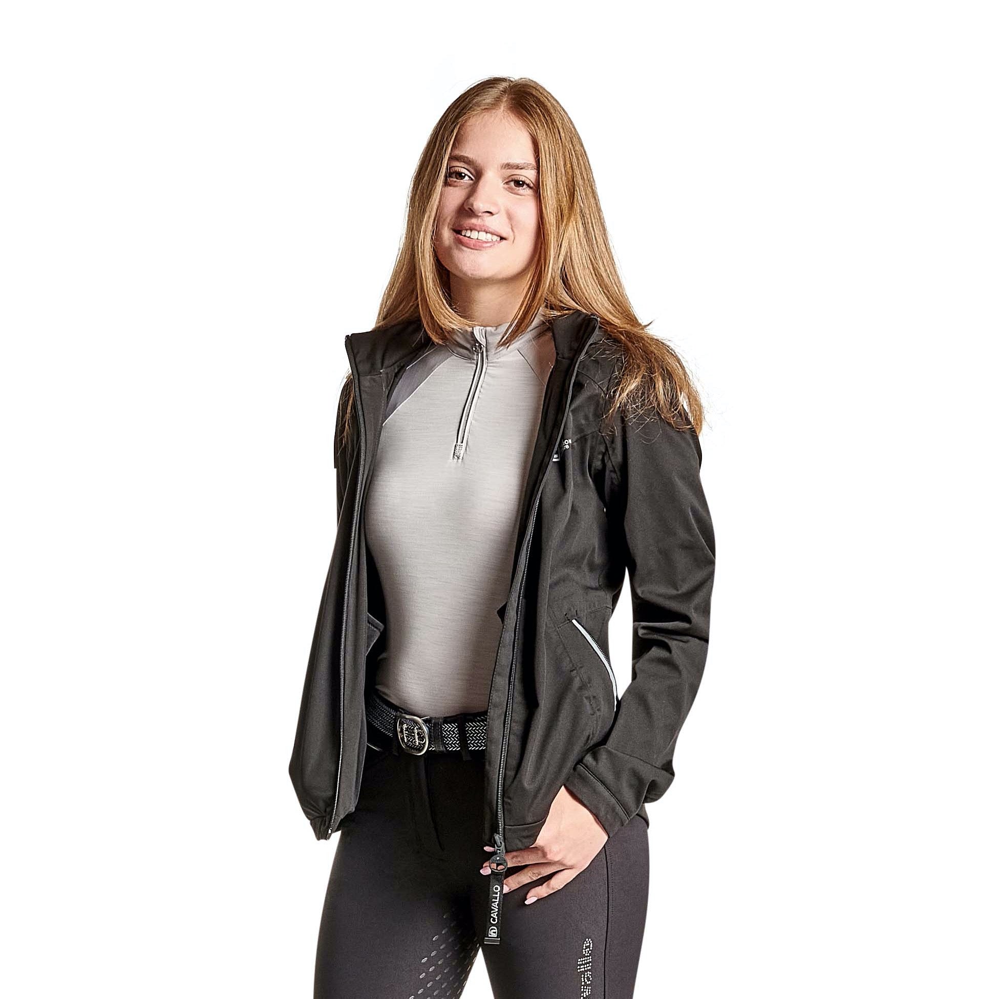 Cavallo DAIANE Bi-elastic Softshell Jacket, Black