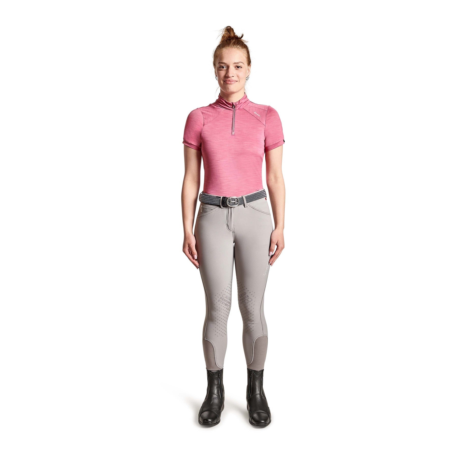 Cavallo DALIMA GRIP Knee Grip, Mid Rise Breeches, Cloud grey