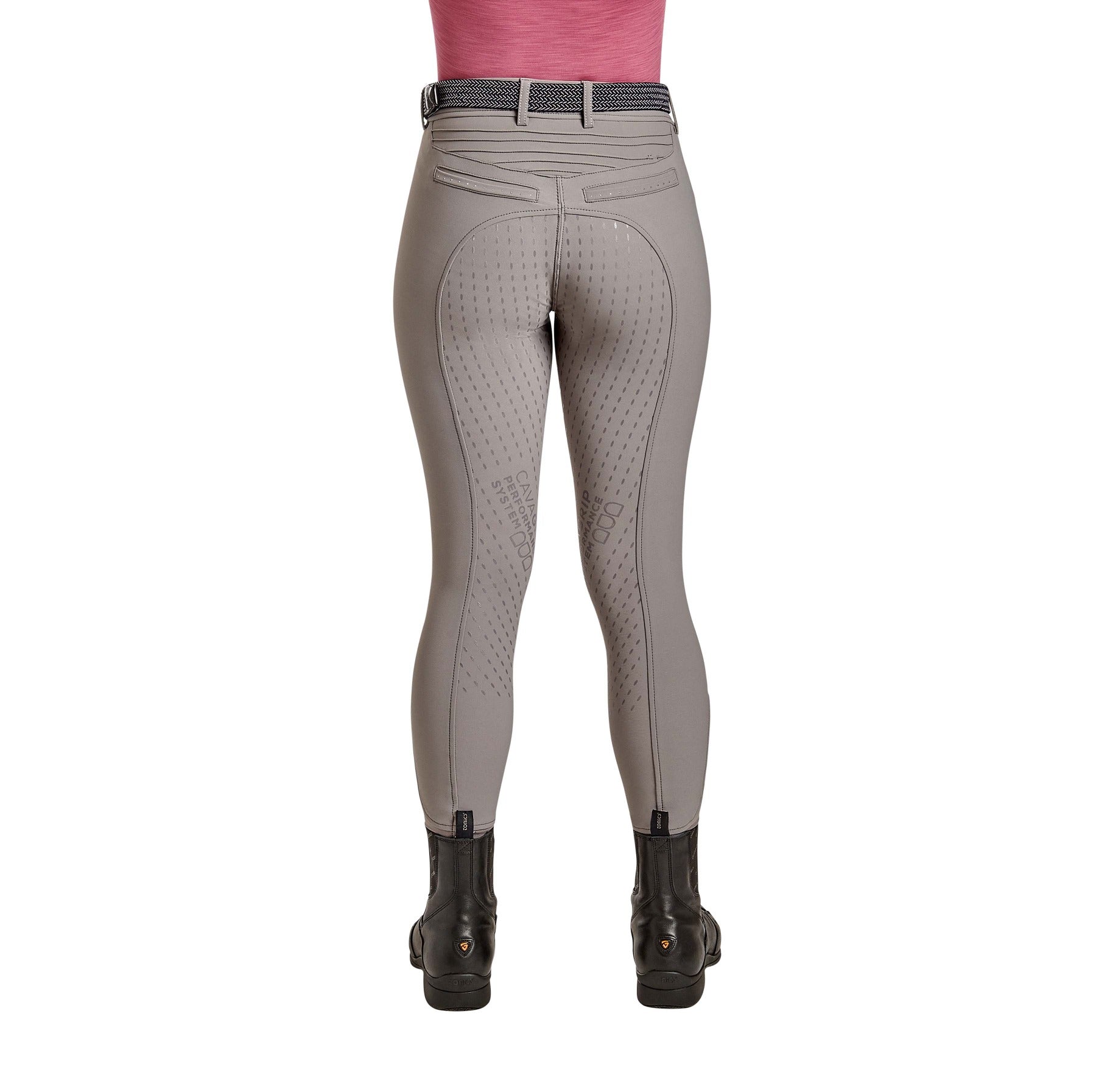 Cavallo CALIMA Full Grip, Mid Rise Breeches, Cloud grey