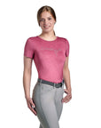 Cavallo DULCE Ladies Round Neck Shirt, Raspberry